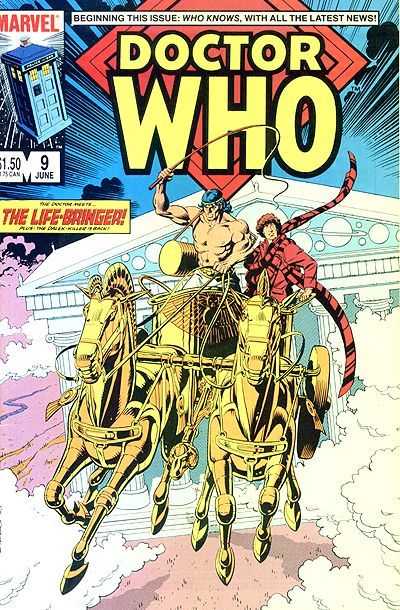 Doctor Who (1984) #9 cover