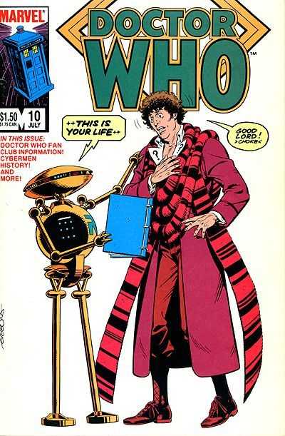 Doctor Who (1984) #10 cover