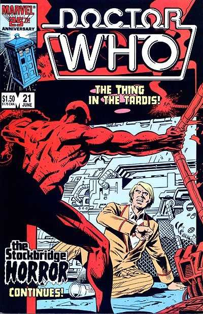 Doctor Who (1984) #21 cover