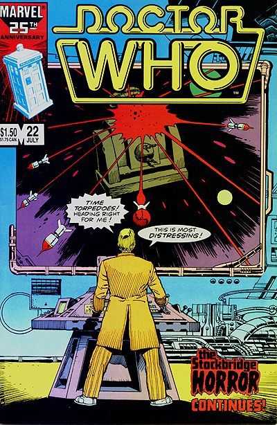 Doctor Who (1984) #22 cover