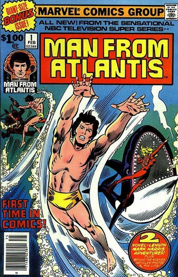 MAN FROM ATLANTIS (1978) #1 cover