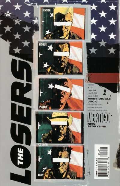 The Losers (2003) #16 cover