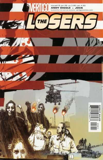The Losers (2003) #18 cover