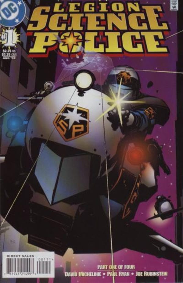 Legion: Science Police (1998) #1 cover