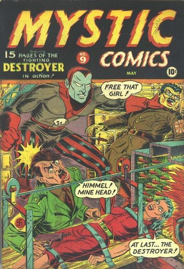 Cover of Mystic Comics #9