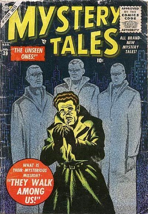 Cover of Mystery Tales #39