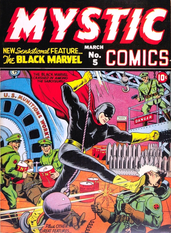 Cover of Mystic Comics #5