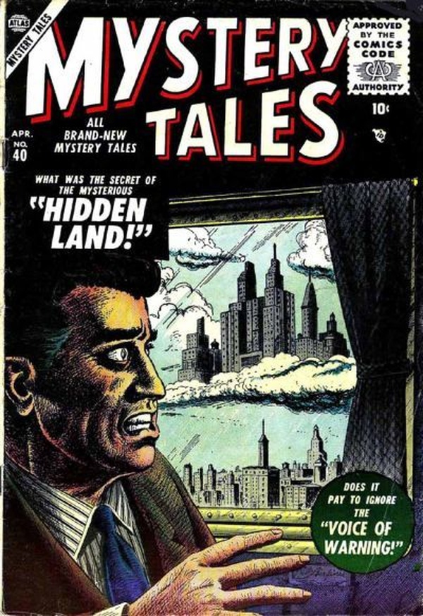 Cover of Mystery Tales #40