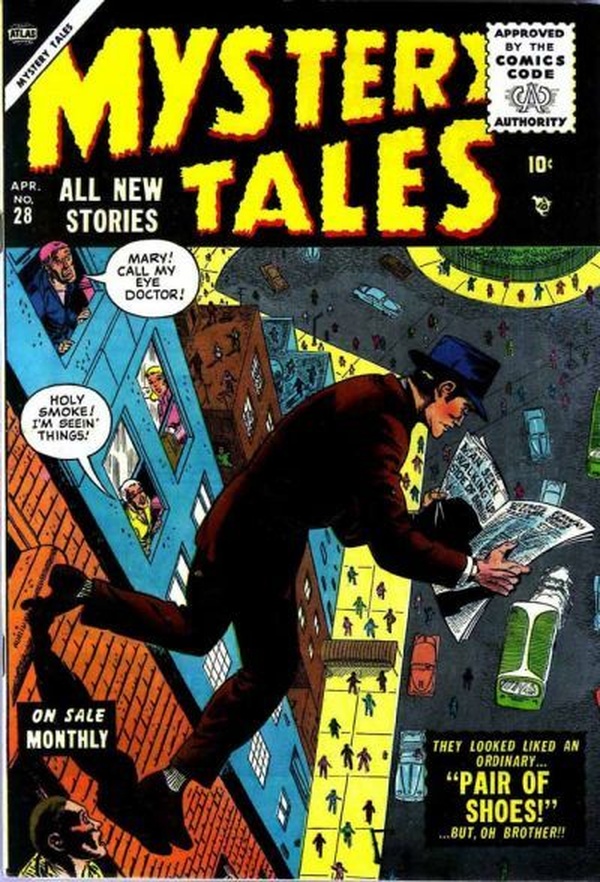 Cover of Mystery Tales #28