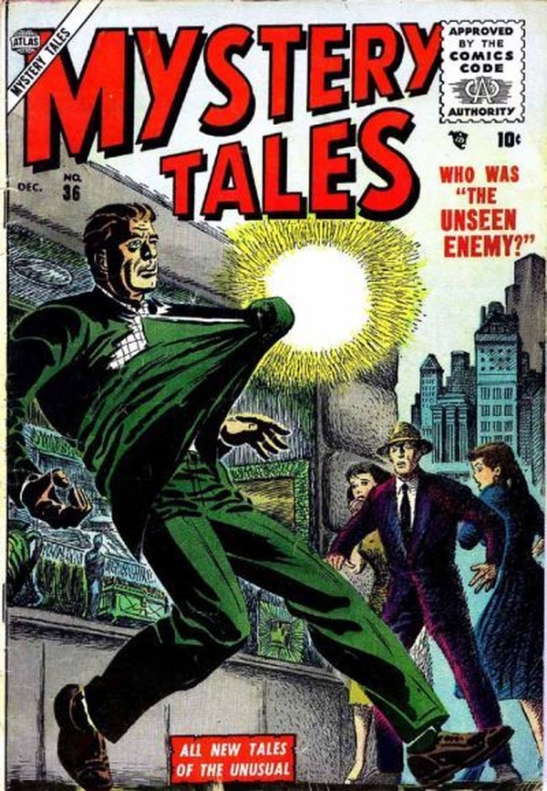 Cover of Mystery Tales #36