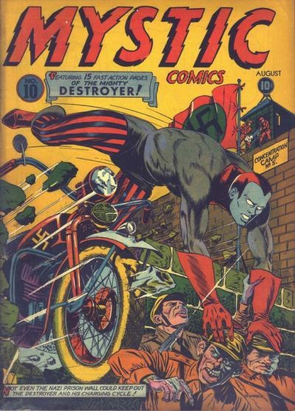 Cover of Mystic Comics #10