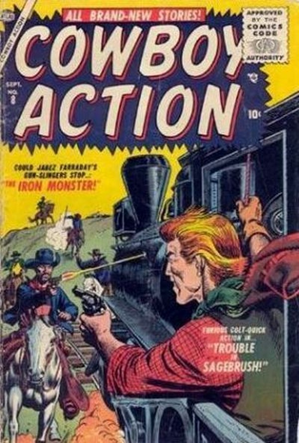 Cowboy Action #8 cover