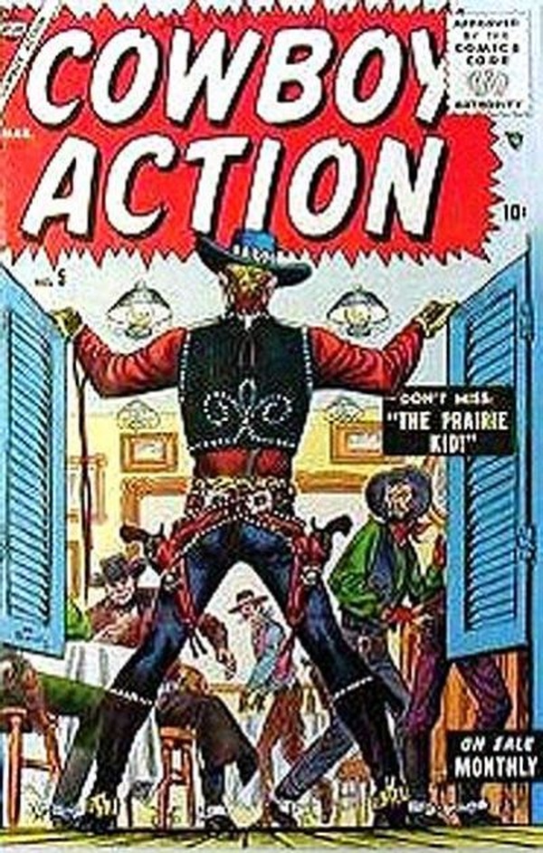 Cover of Cowboy Action #5