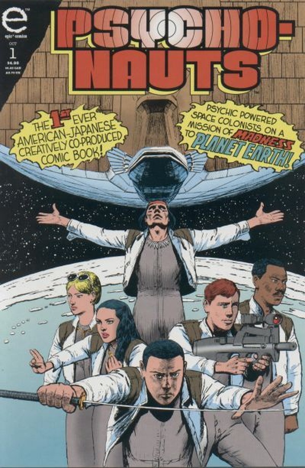 Psychonauts #1 cover