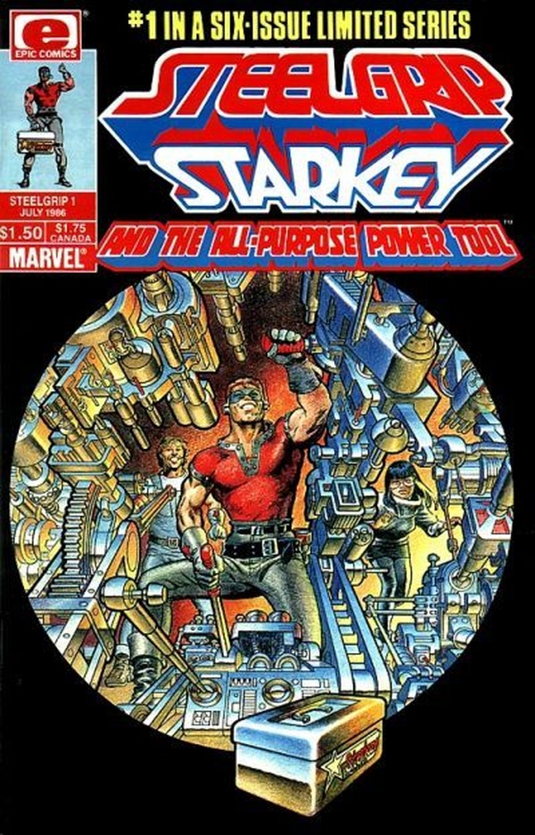 Steelgrip Starkey (1986) #1 cover