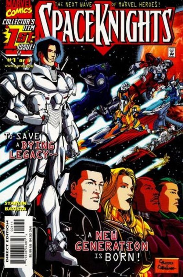 Spaceknights #1 cover