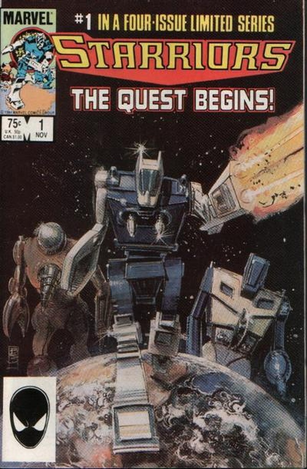 Starriors #1 cover
