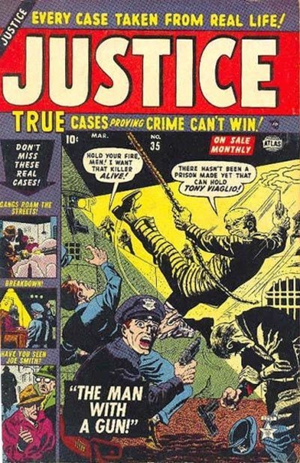 Justice (1947) #35 cover
