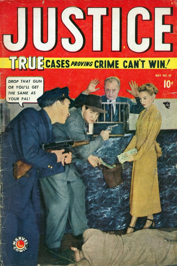 Justice (1947) #10 cover