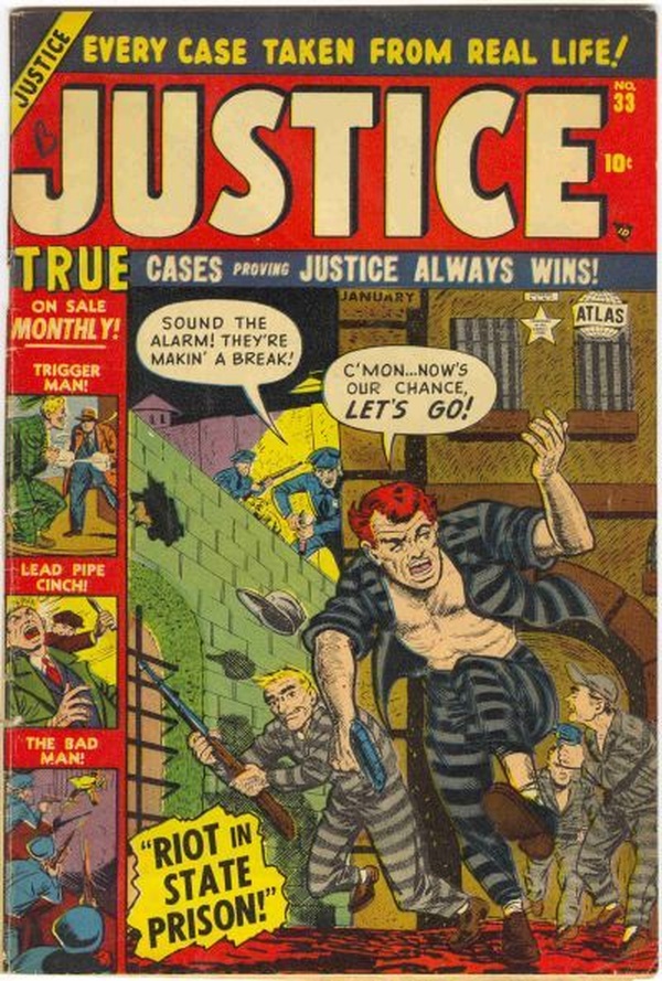 Justice (1947) #33 cover