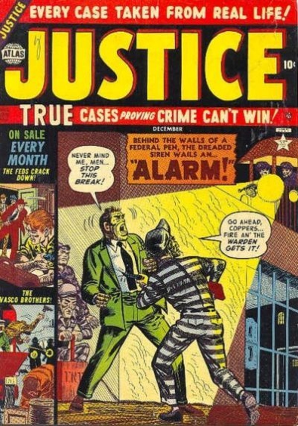 Justice (1947) #32 cover