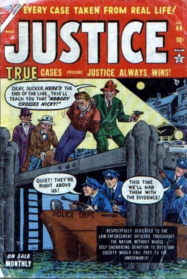 Justice (1947) #46 cover