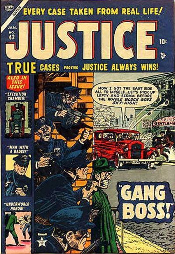 Justice (1947) #42 cover