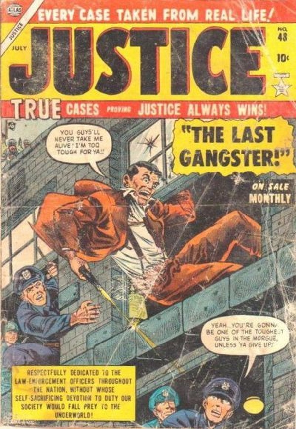 Justice (1947) #48 cover