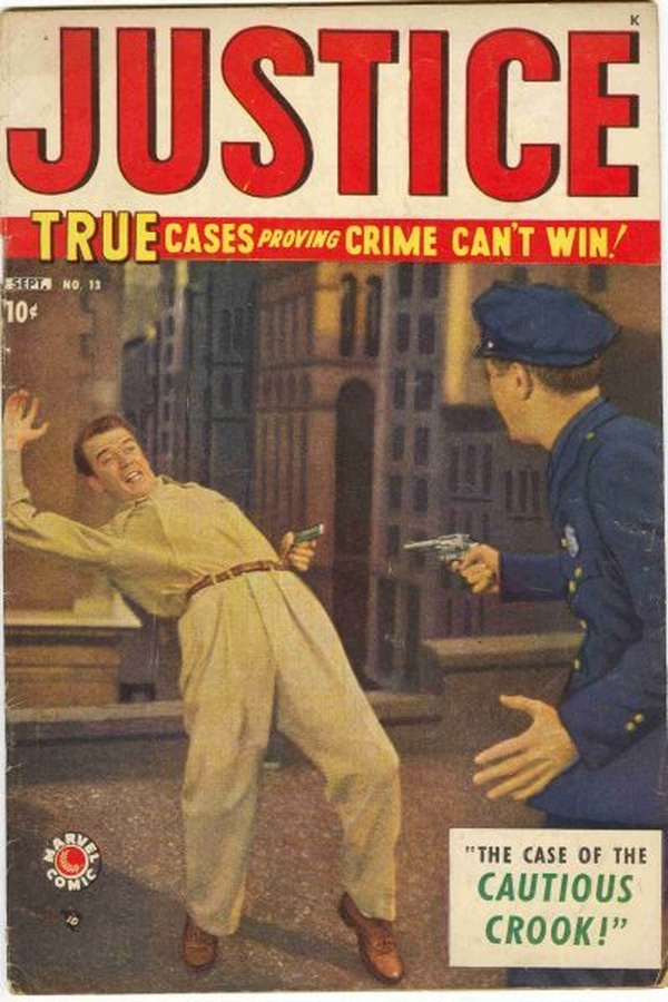 Justice (1947) #13 cover