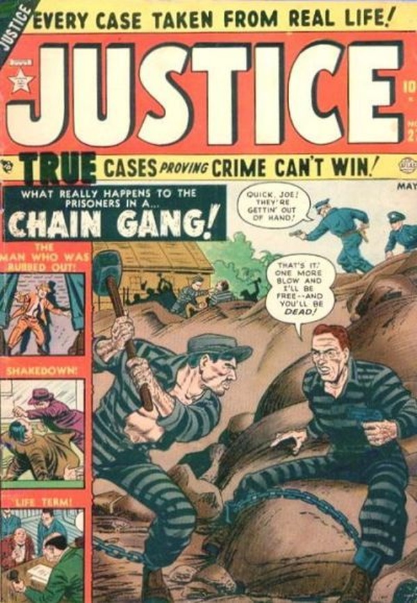 Justice (1947) #27 cover