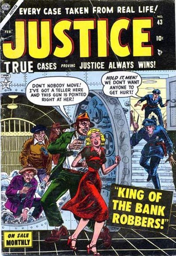 Justice (1947) #43 cover
