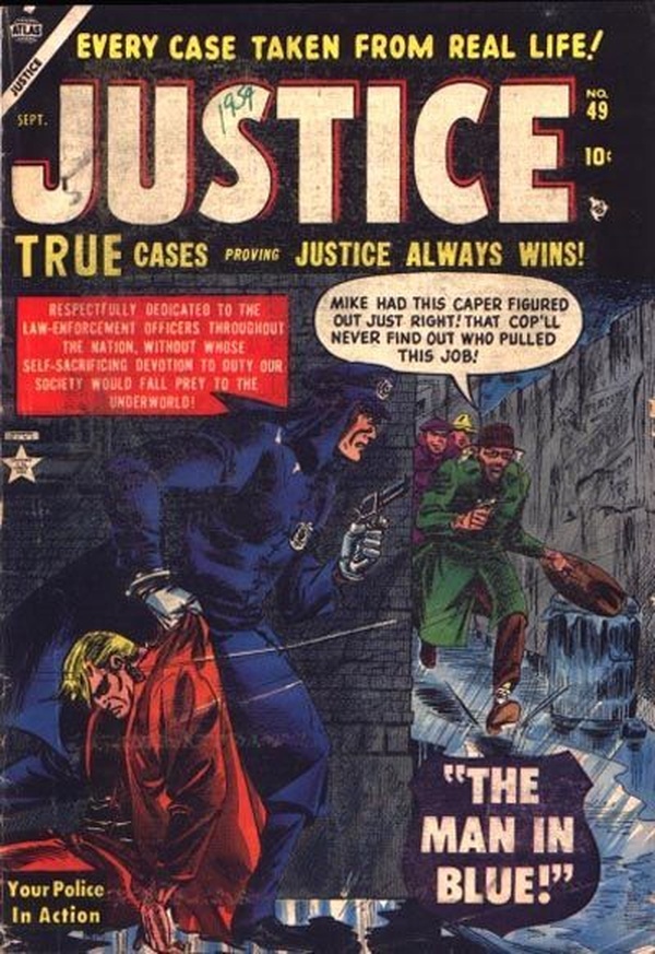 Justice (1947) #49 cover