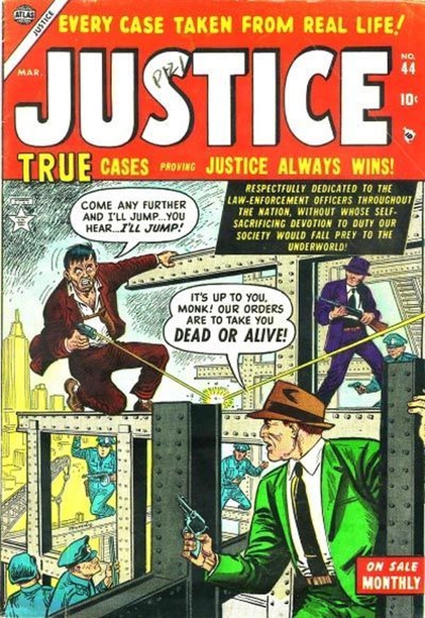 Justice (1947) #44 cover