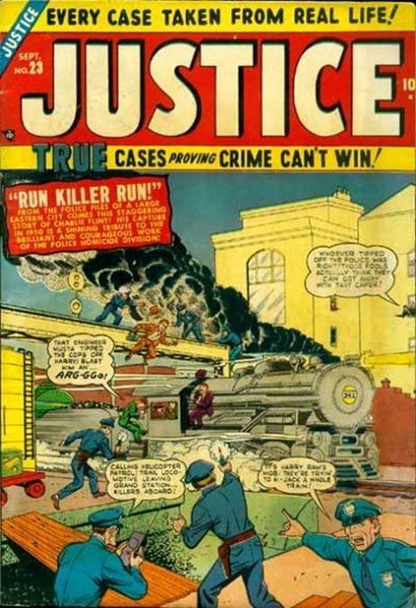 Justice (1947) #23 cover