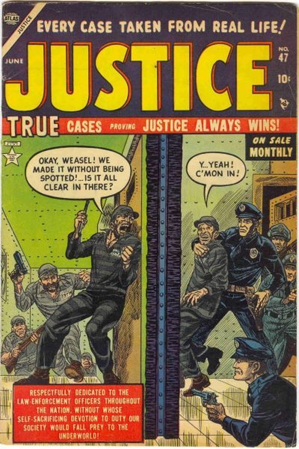 Justice (1947) #47 cover