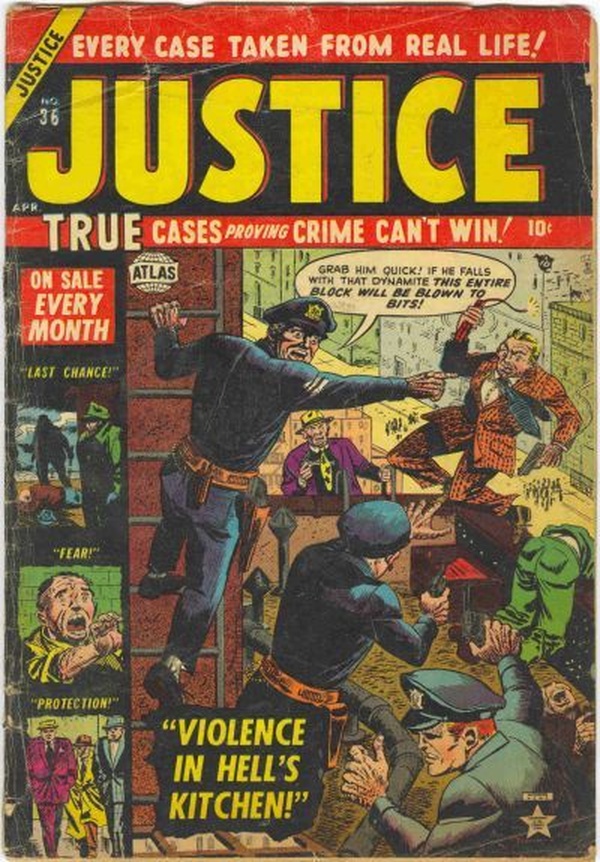 Justice (1947) #36 cover