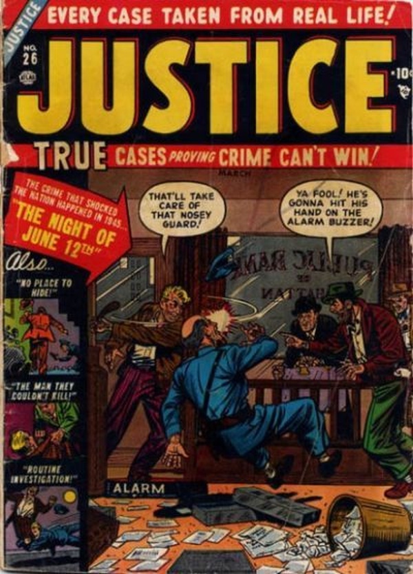 Justice (1947) #26 cover