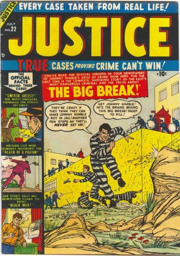 Justice (1947) #22 cover