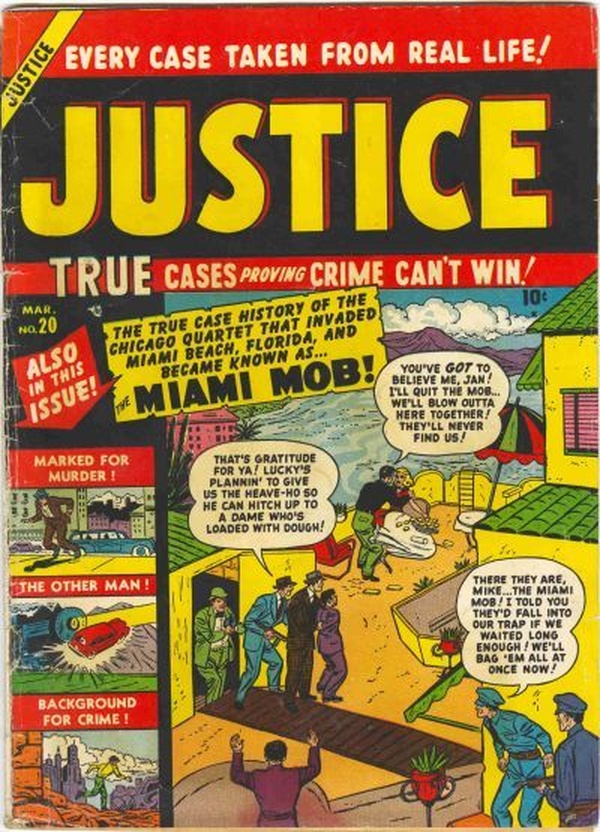 Justice (1947) #20 cover