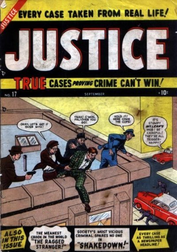 Justice (1947) #17 cover