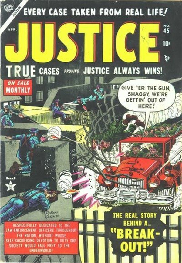 Justice (1947) #45 cover