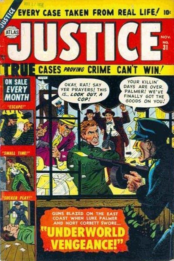 Justice (1947) #31 cover