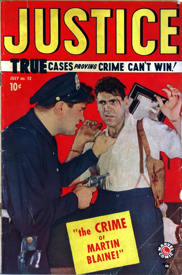 Justice (1947) #12 cover