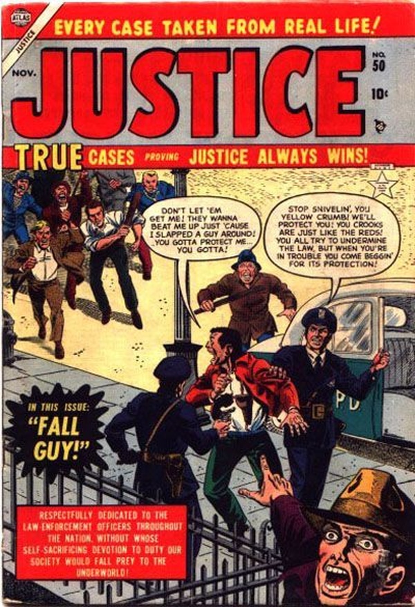 Justice (1947) #50 cover