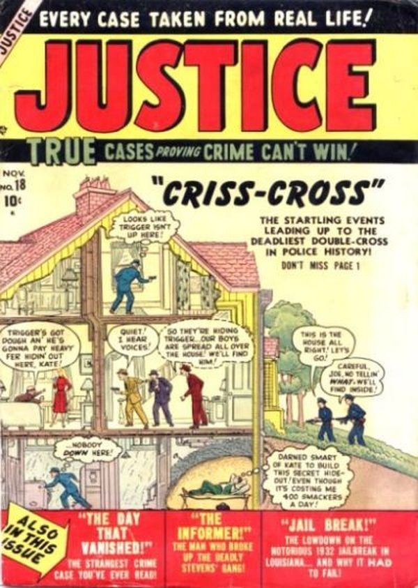 Justice (1947) #18 cover