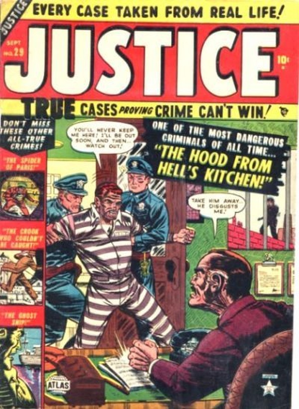 Justice (1947) #29 cover