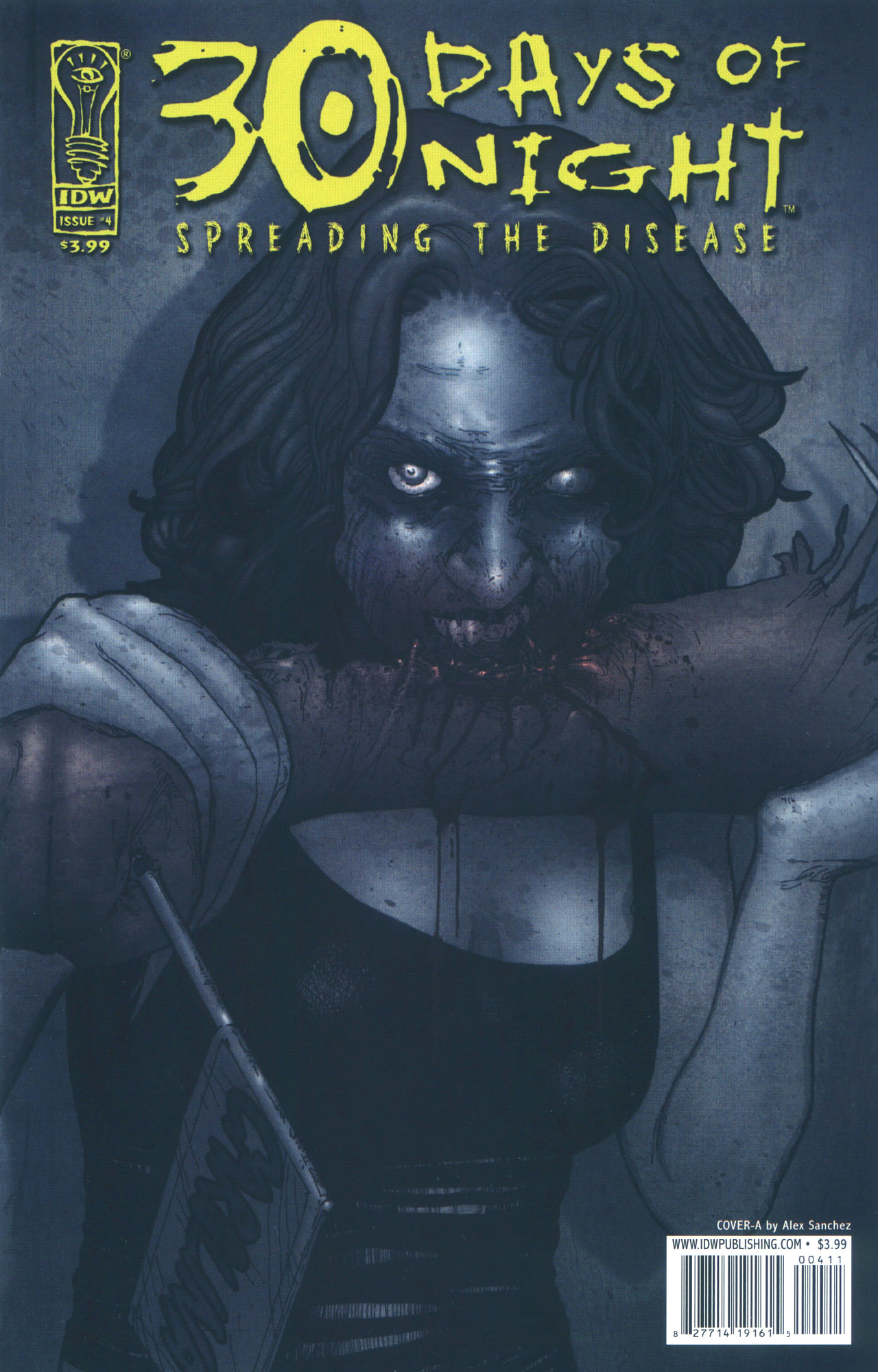 30 Days of Night: Spreading the Disease (2006) #4 cover