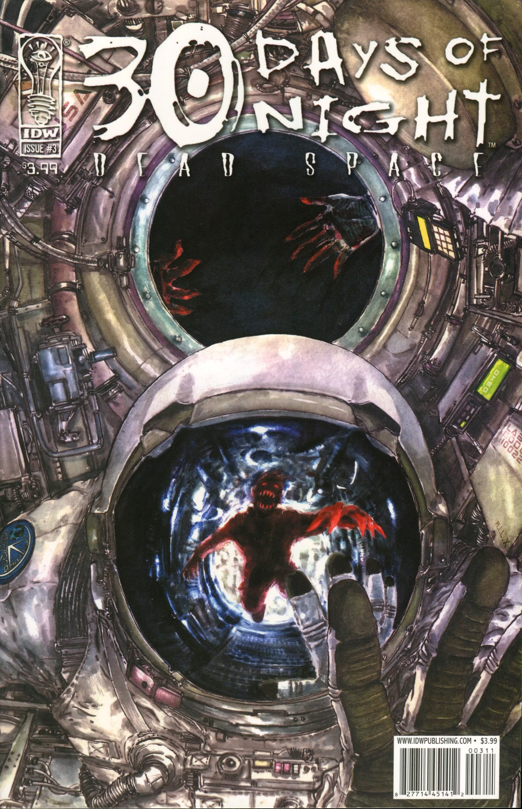 30 Days of Night: Dead Space #3 cover