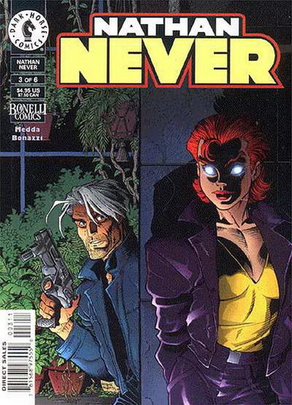 Nathan Never #3 cover