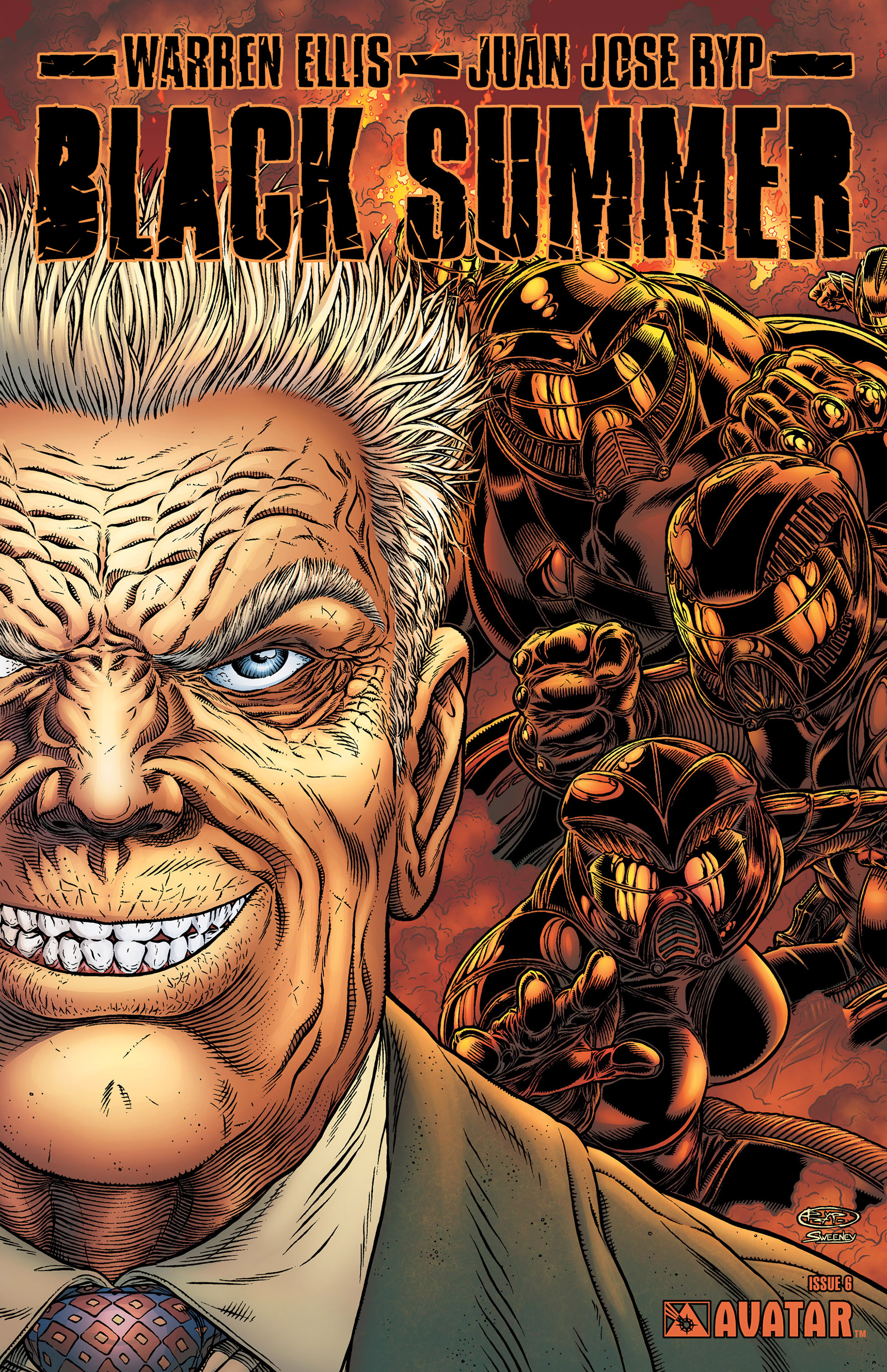 Black Summer (2007) #6 cover
